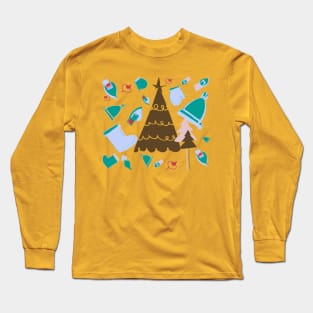 Cute Christmas Tree Long Sleeve T-Shirt